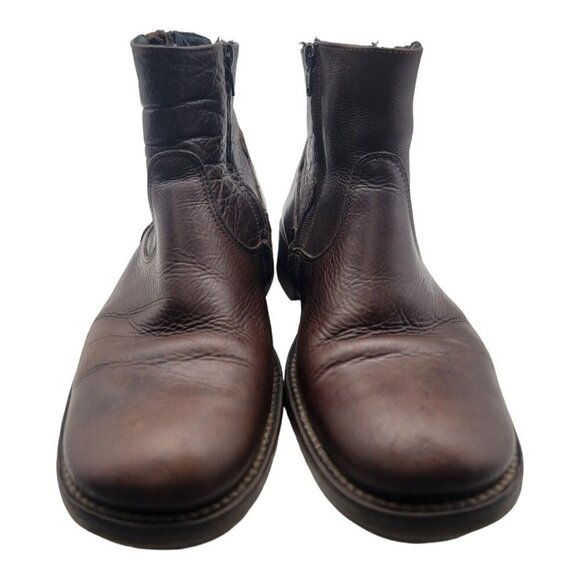 Bullboxer Shoes Men Size 8 Brown Leather Boots Casual Party Outdoors Western main image 5